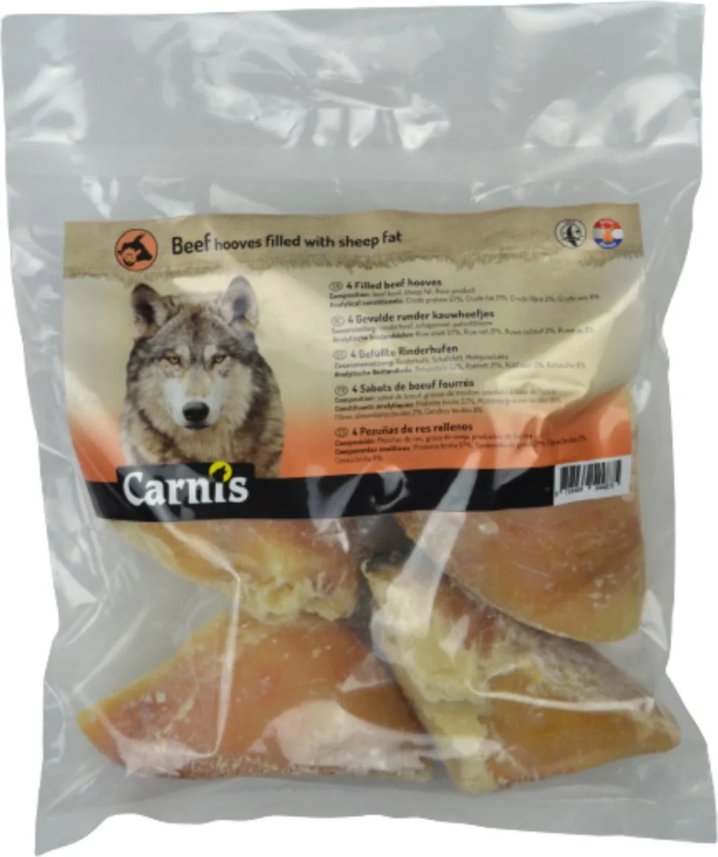 Gevulde Kauwhoefjes Met Paté 4 stuks de Carnis – photo produit