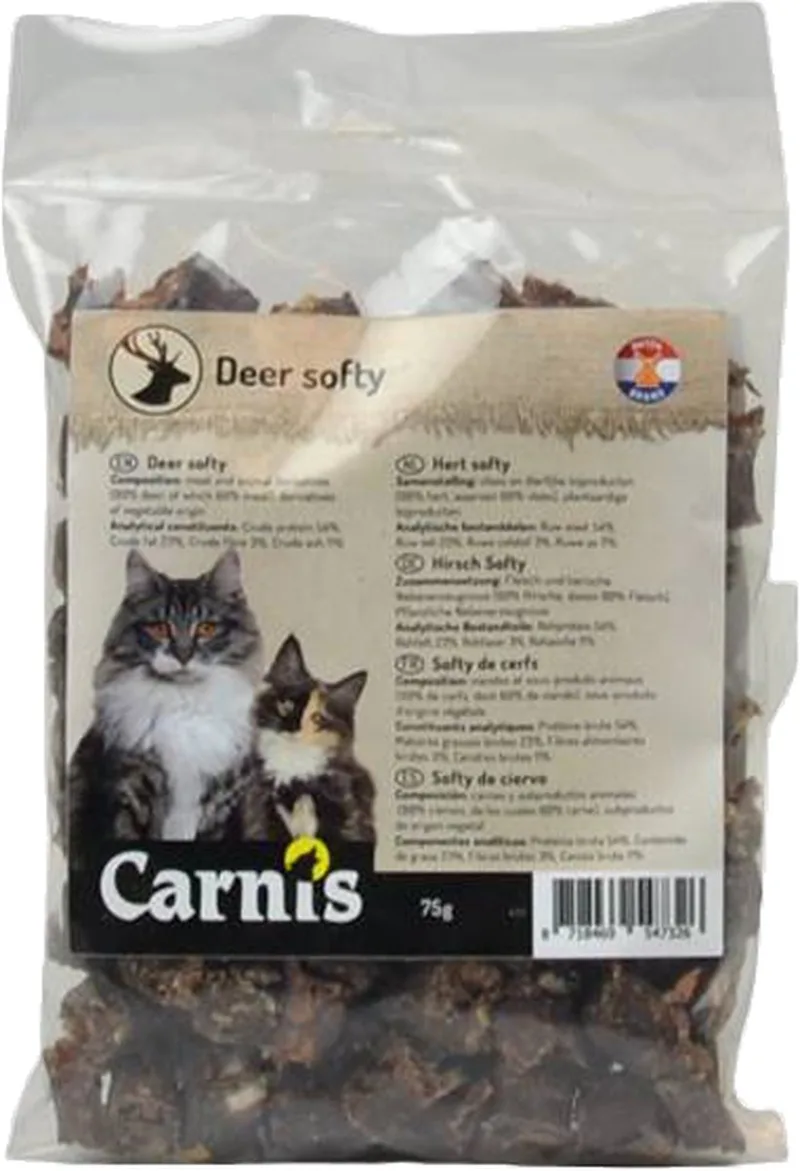 HERT SOFTY 75 GR (kattensnack) från Carnis – produktbild