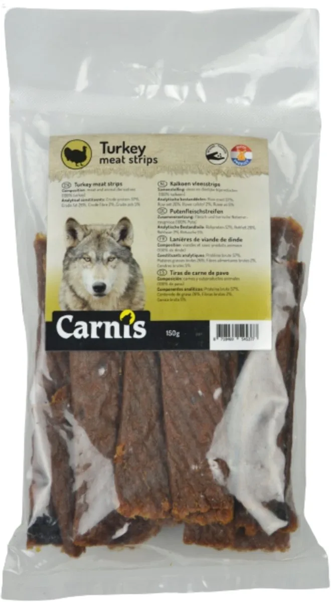 Kalkoen Vleesstrips 150 g de Carnis – photo produit