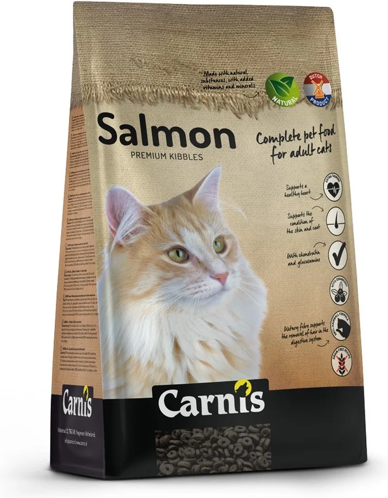 kattenvoer Zalm 7 kg - Kat von Carnis – Produktfoto