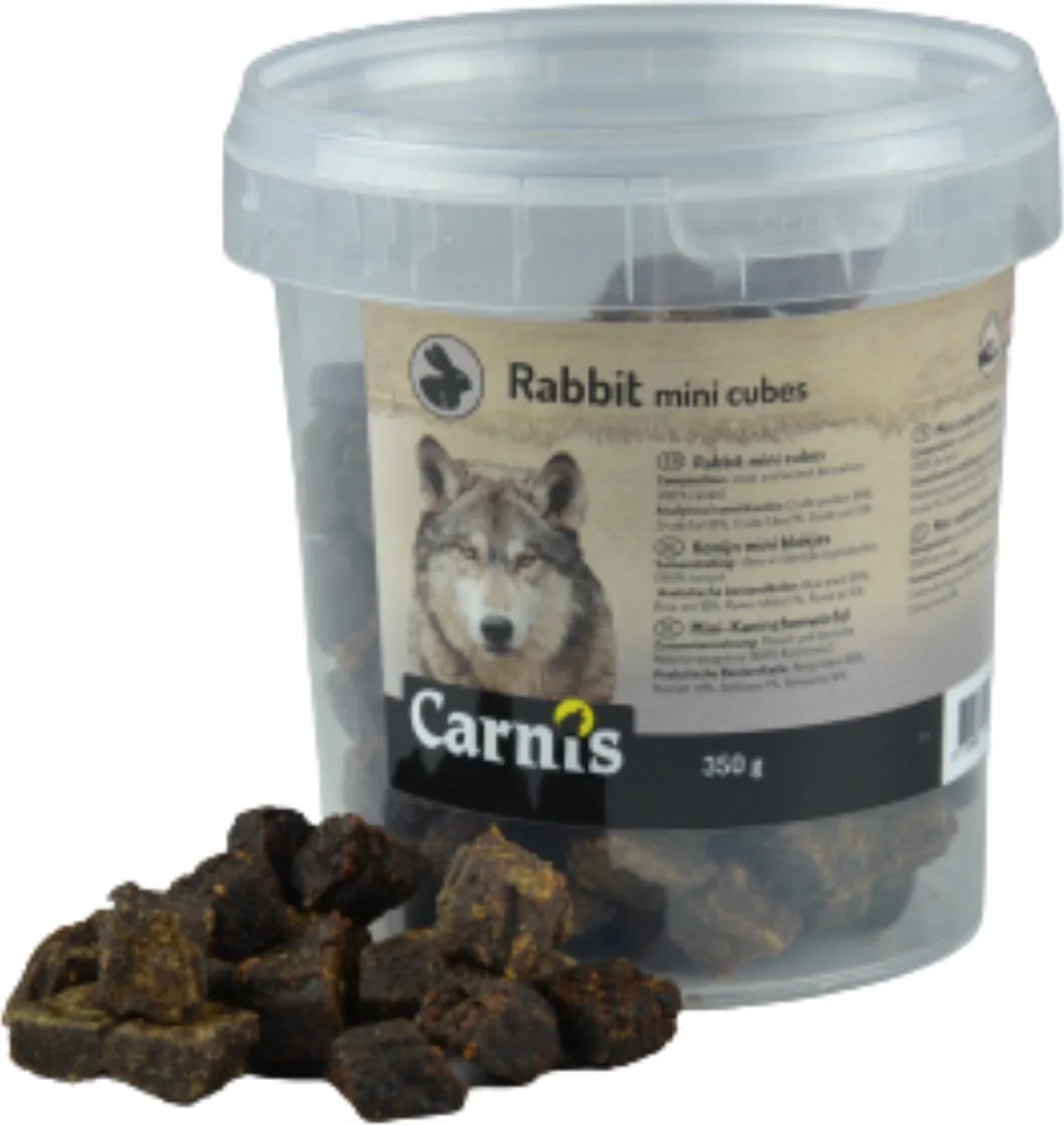 Konijn Mini Blokjes 350 g von Carnis – Produktfoto
