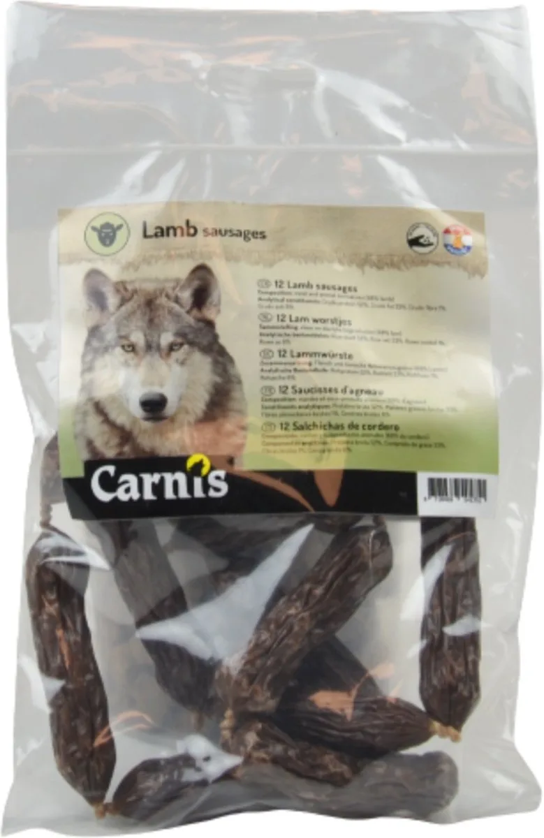 Lam Worstjes 12 stuks - Hond von Carnis – Produktfoto