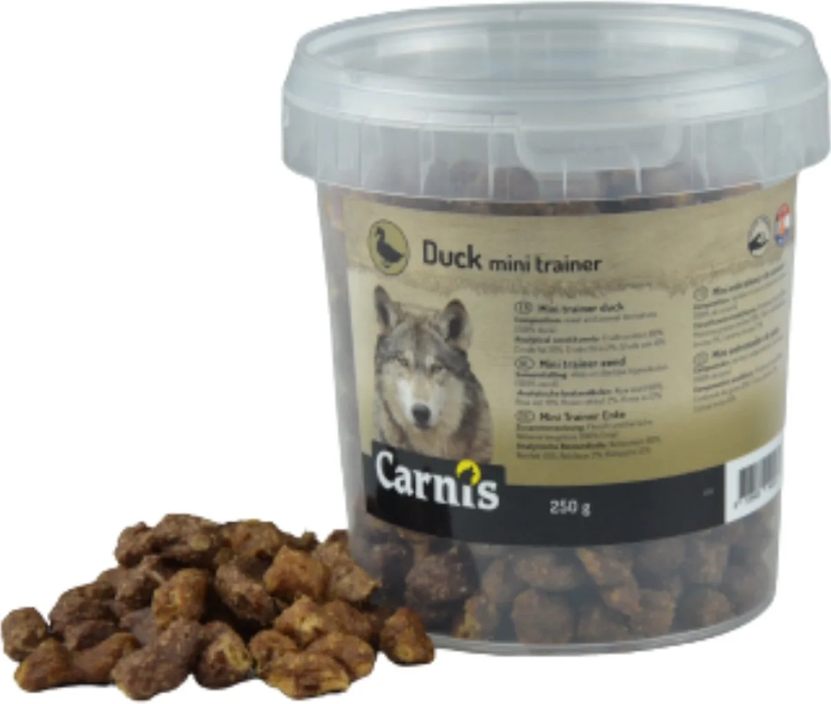 Mini Trainer Eend 250 g de Carnis – photo produit