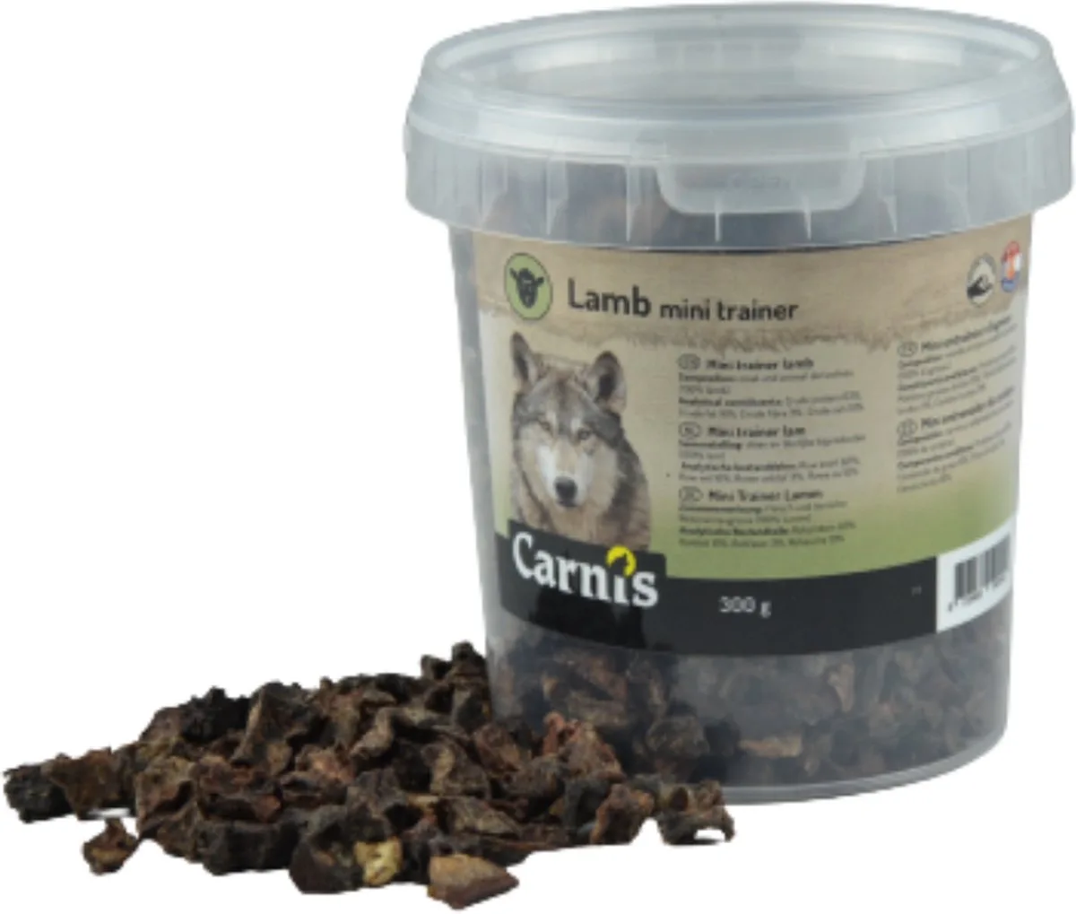 Mini Trainer Lam 300 g (Emmer) von Carnis – Produktfoto