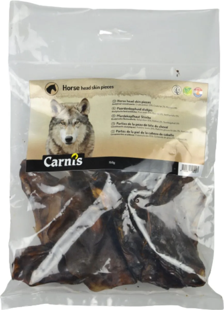 Paardenhuid Stukjes 150 g van Carnis – productfoto