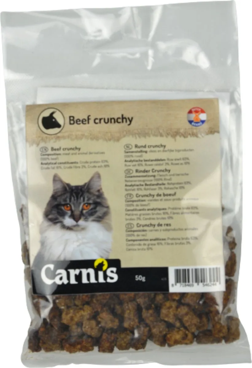 Rund Crunchy 50 g van Carnis – productfoto