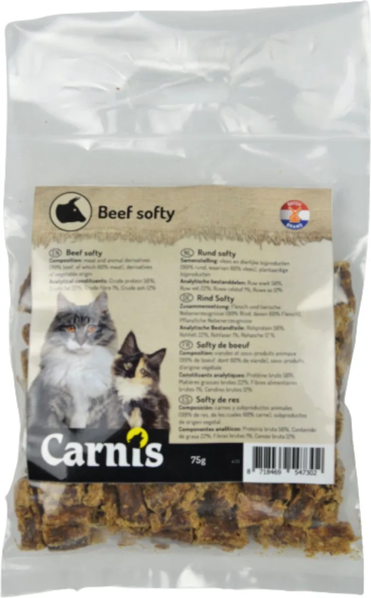 Rund Softy 75 g - Kattensnack by Carnis – product photo
