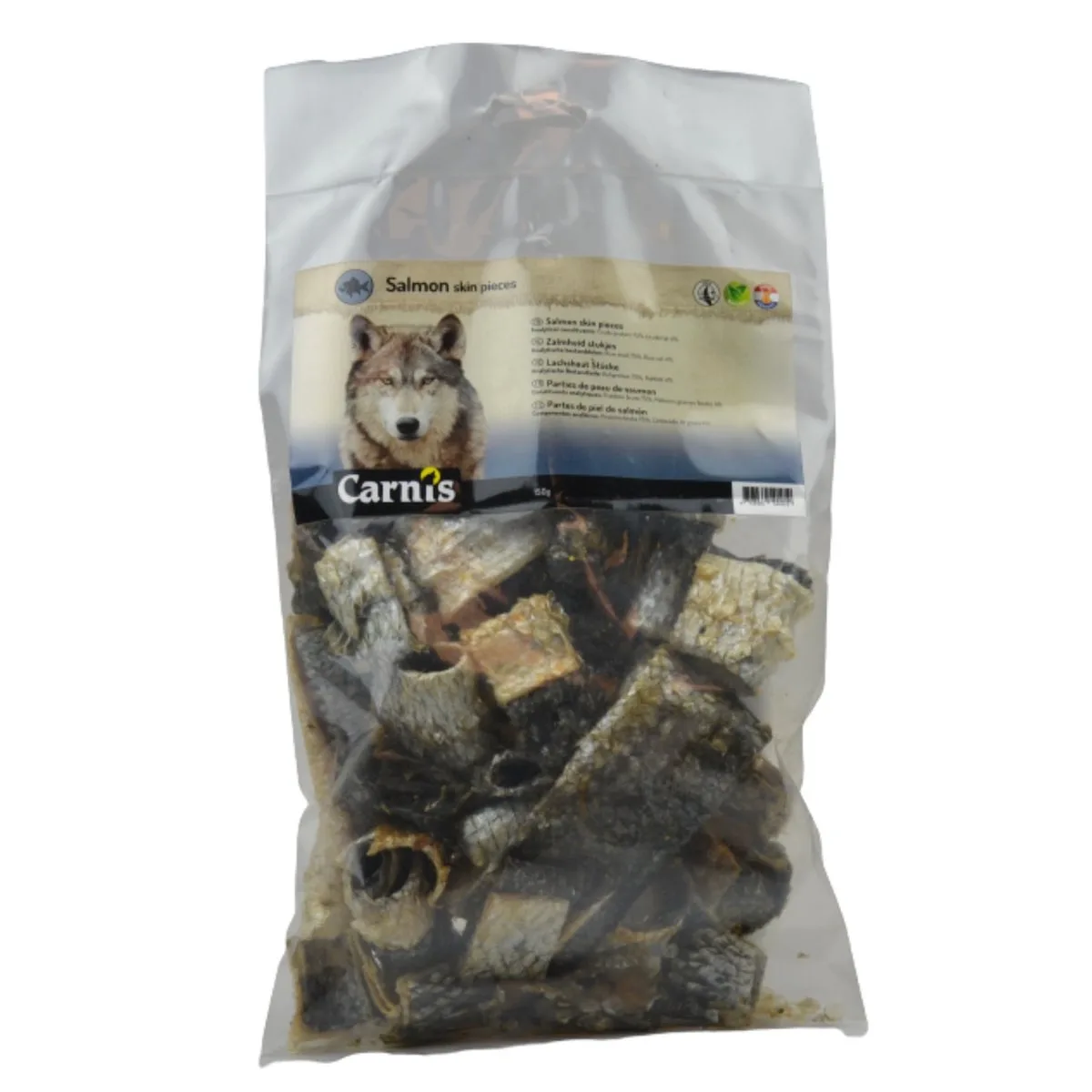 Zalmhuidstukjes 150 g de Carnis – photo produit