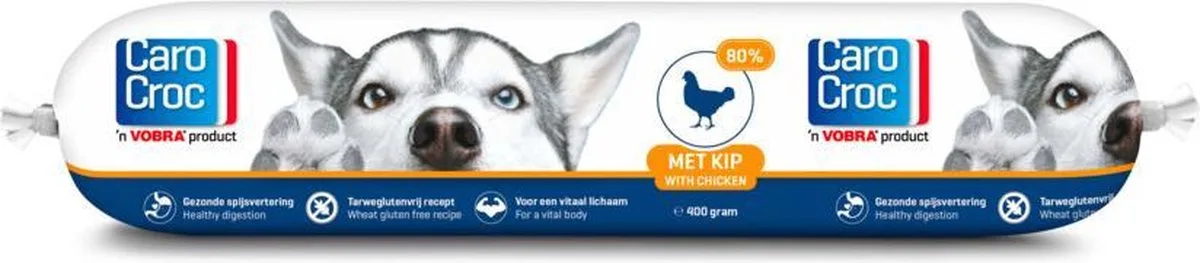 15x CaroCroc Worst Kip 400 gr by CaroCroc – product photo