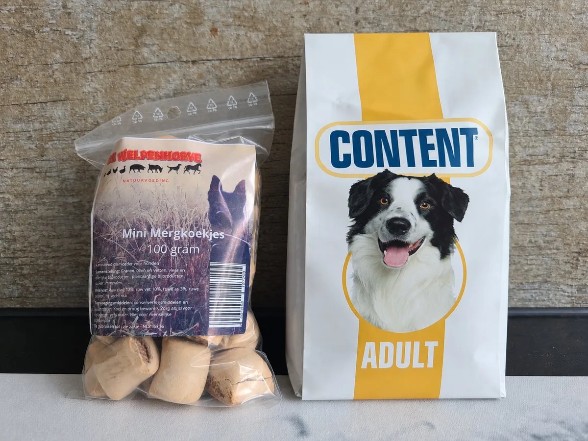 Content Economic 15 kg met extra snack 100 gram van CaroCroc – productfoto