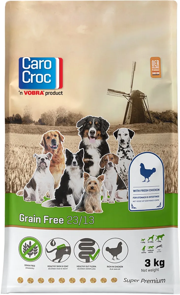 Grain Free 3 kg [23/13] von CaroCroc – Produktfoto