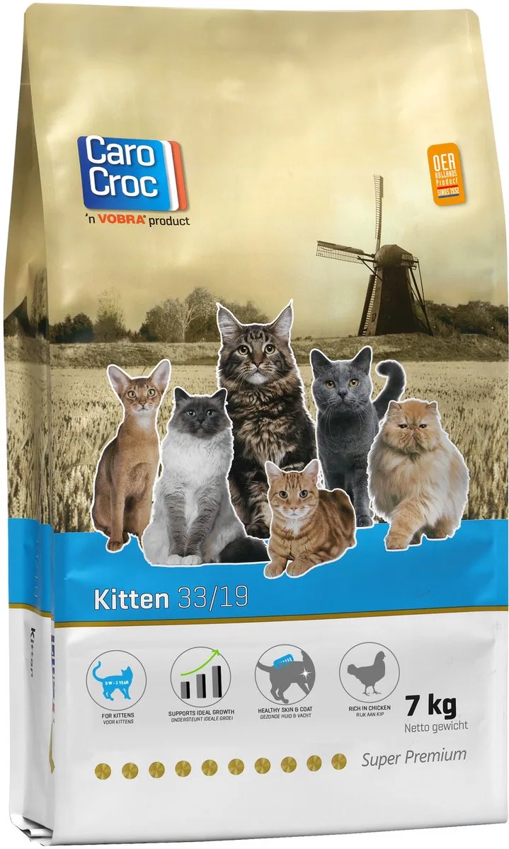 Kitten Food - Kattenvoer - 7 kg von CaroCroc – Produktfoto