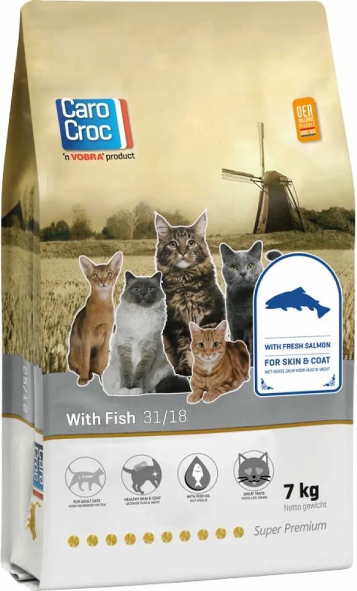 Vis 7 kg met extra catessy stick de CaroCroc – photo produit