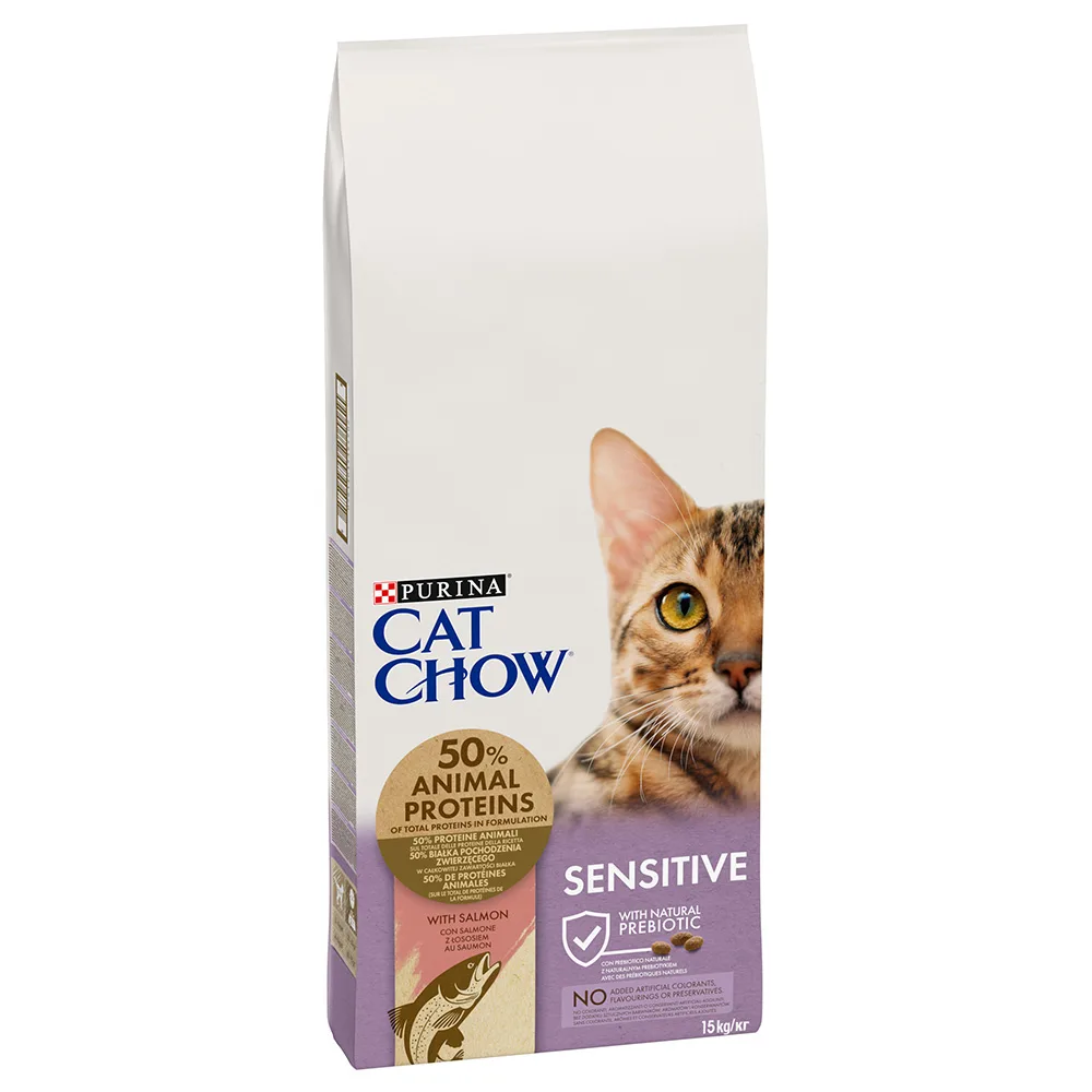 15kg Special Care Sensitive Rijk Aan Zalm by Cat Chow – product photo