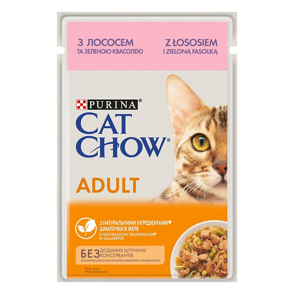 26x85g Zalm Cat Chow Kattenvoer Nat by Cat Chow – product photo