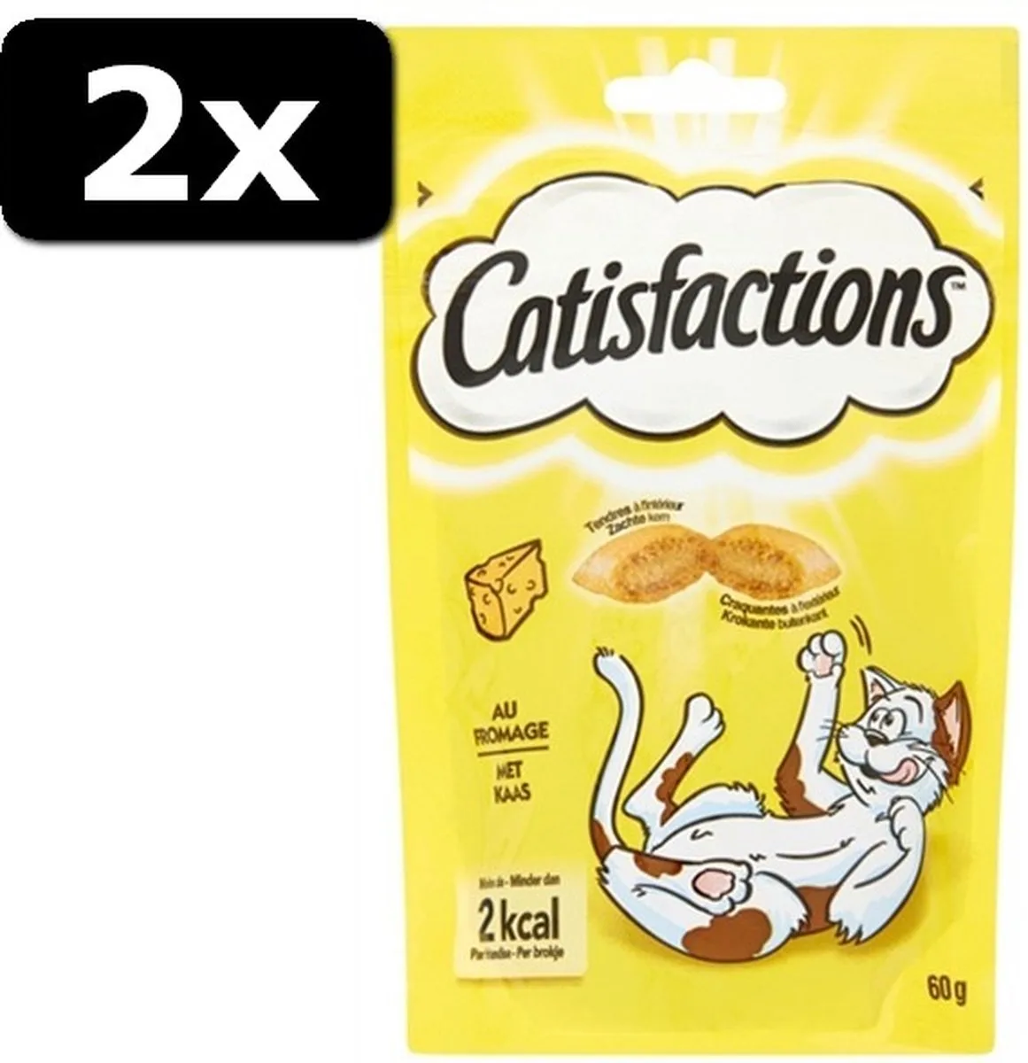 2x CATISFACTIONS KAAS 60GR by Catisfactions – product photo