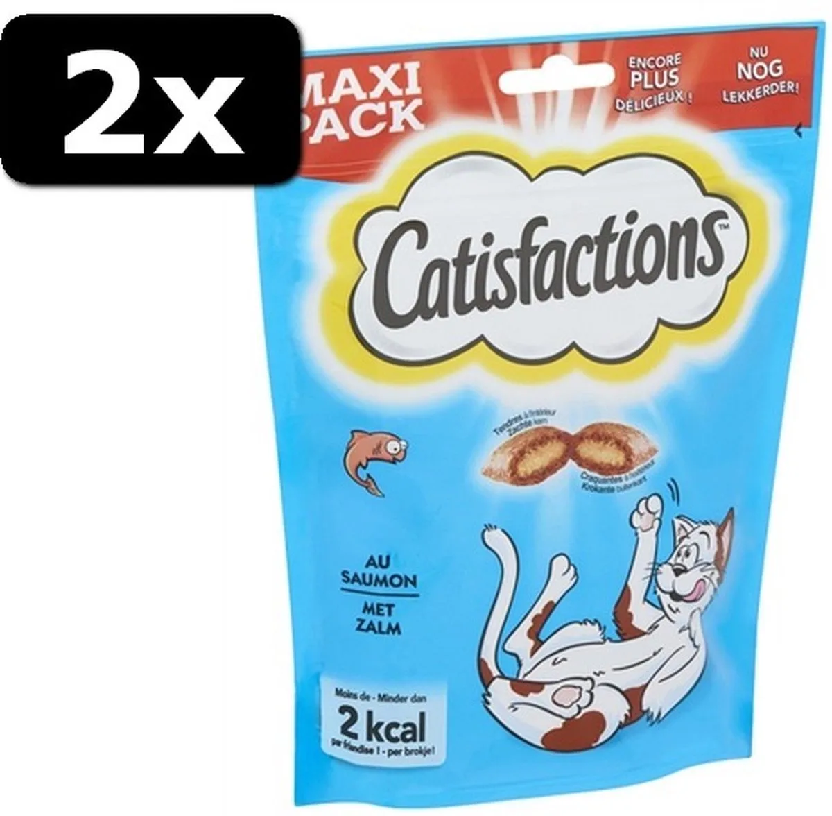 2x CATISFACTIONS ZALM 180GR van Catisfactions – productfoto