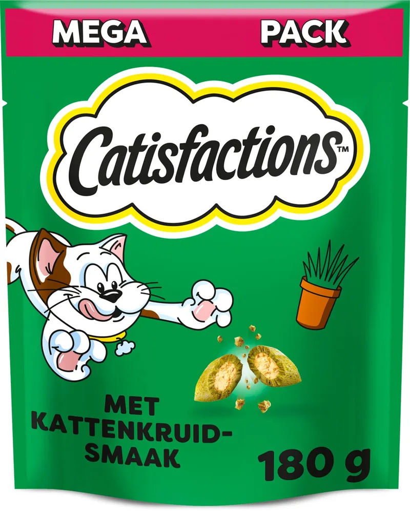 Catnip - Maxi Pack - Kattensnack - 180 g de Catisfactions – photo produit