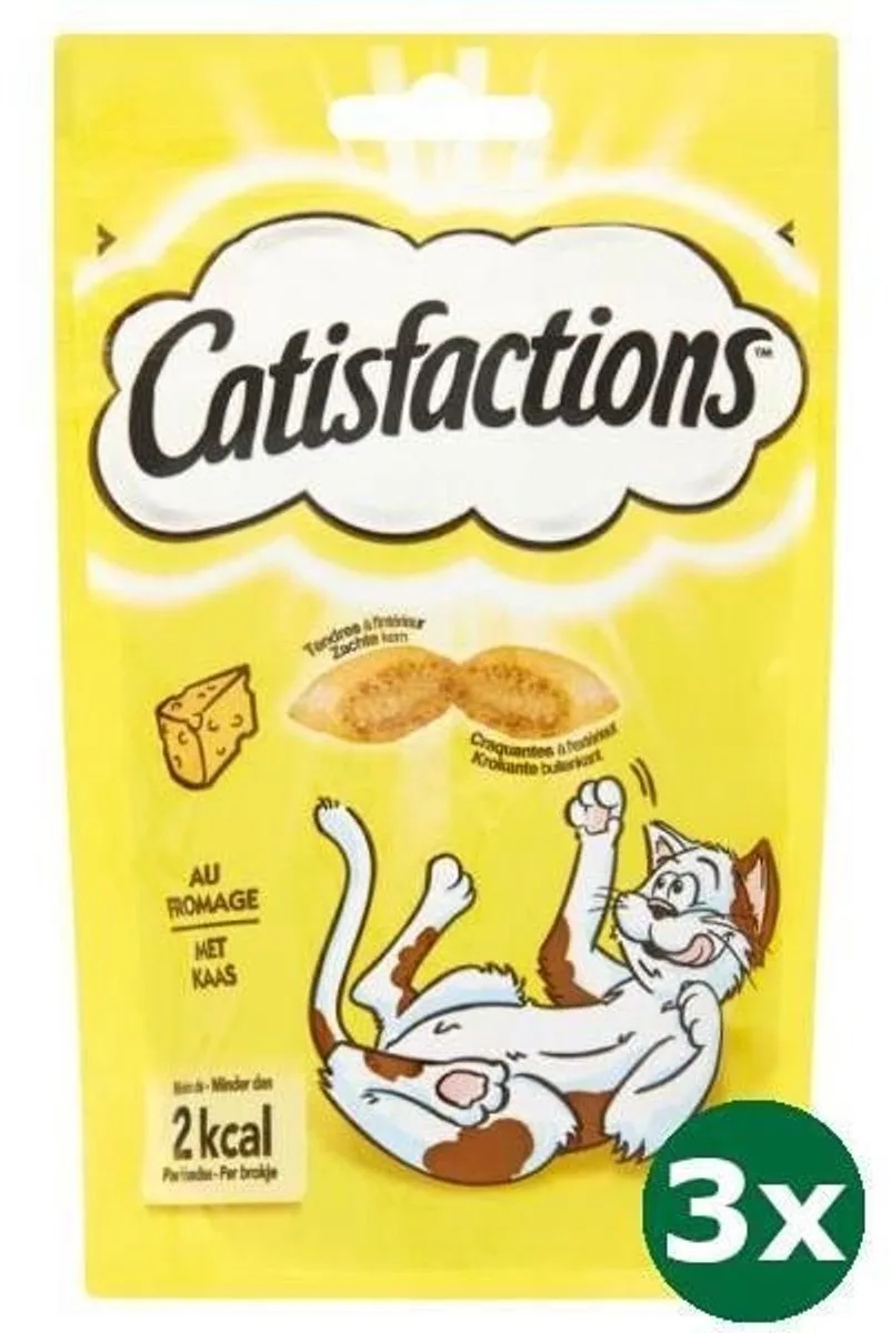 kaas 3x 60 gr by Catisfactions – product photo