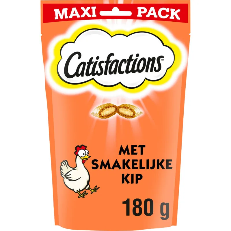 Kattensnack Kip Maxipak 180 g by Catisfactions – product photo