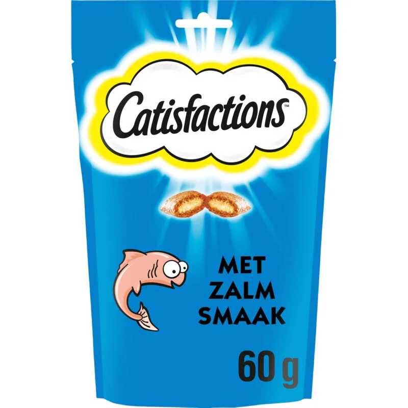 friandises au saumon pour chats et chatons - 60 g de Catisfactions – photo produit