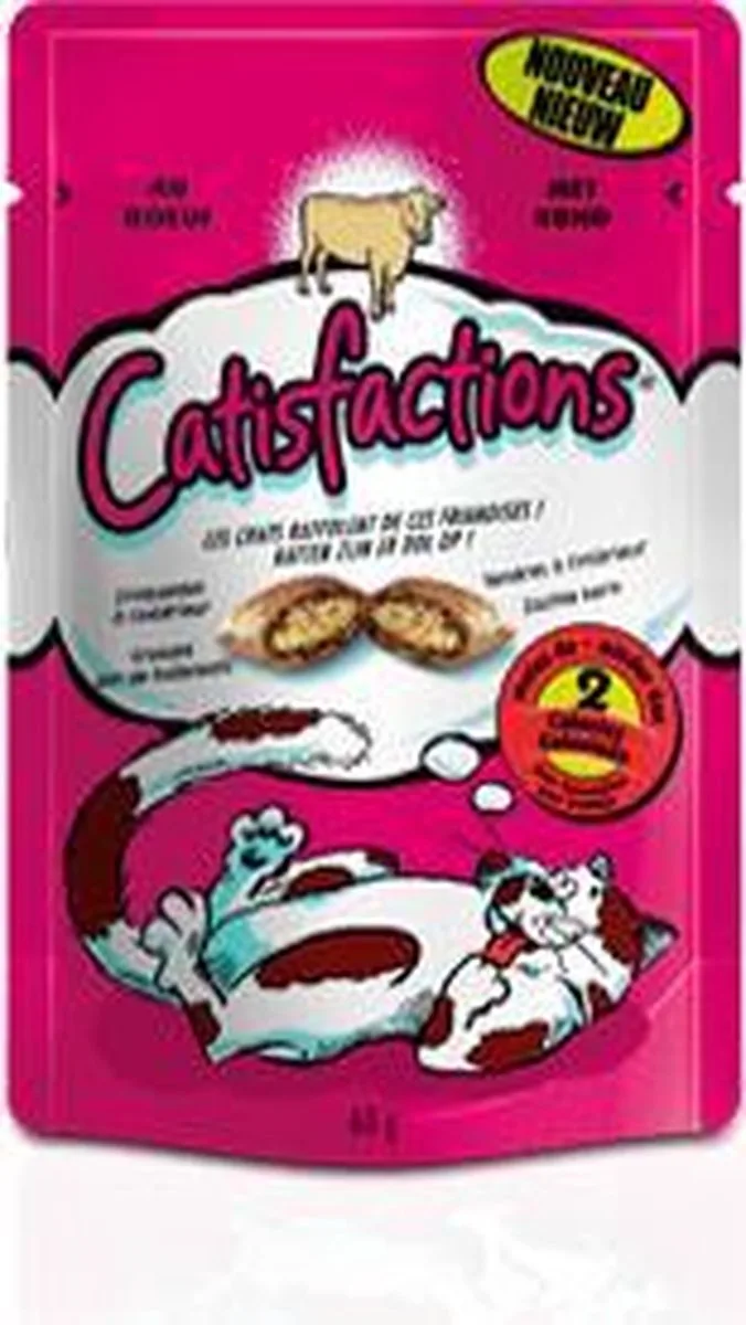 Kattensnacks | Mars Catisfactions Rund | 6 x 60 gr von Catisfactions – Produktfoto