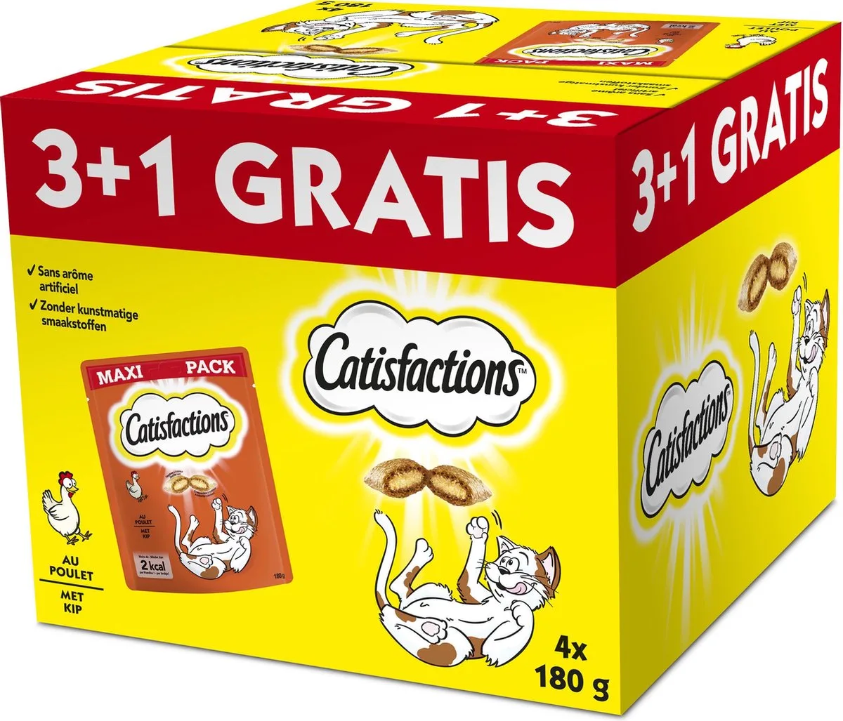 Kip 180Gr 3+1 Promo Pack by Catisfactions – product photo