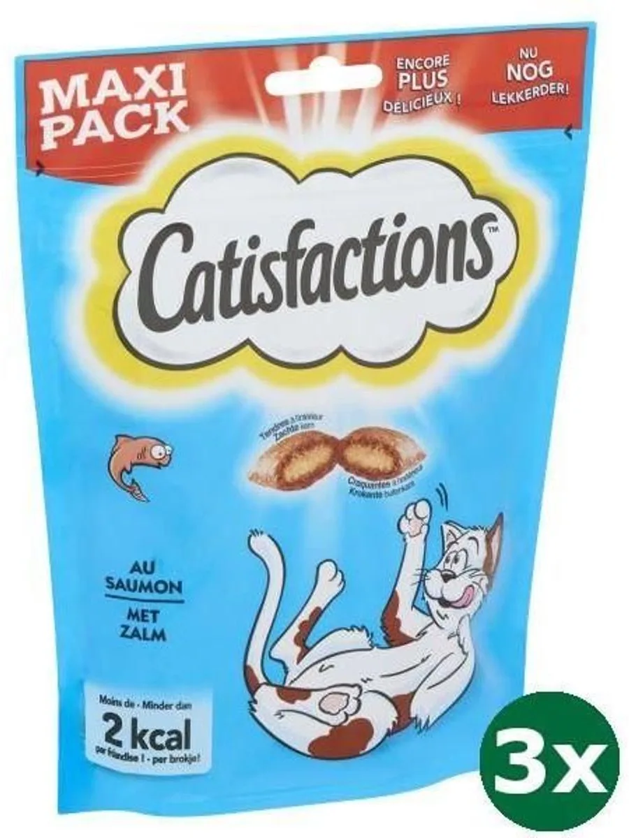 zalm 3x 180 gr by Catisfactions – product photo