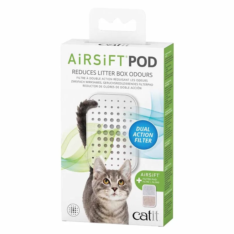 Coussinet Et Support Réducteur D´odeurs Airsift Pod de Catit – photo produit 1 sur 4