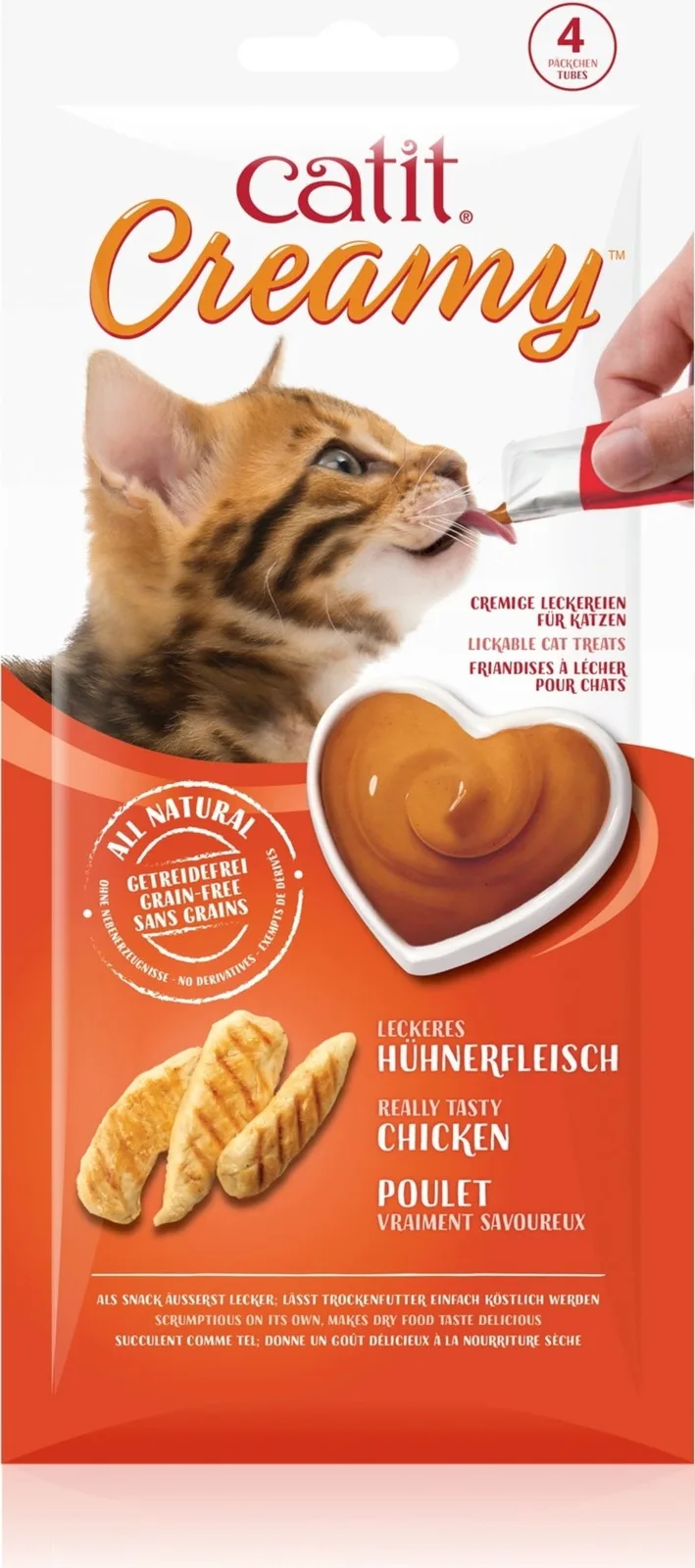 Creamy Huhn - 4er Pack van Catit – productfoto