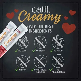Creamy Superfood Multipack Nat Kattenvoer 8x10g by Catit – product photo 5 of 5