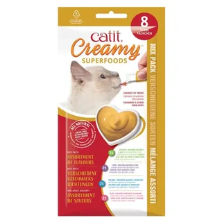 Creamy Superfood Multipack Nat Kattenvoer 8x10g by Catit – product photo 1 of 5