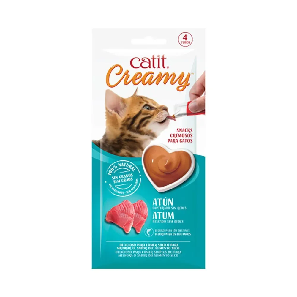 Creamy thon 4x10 gr de Catit – photo produit
