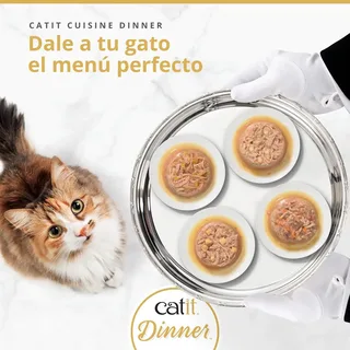 Cuisine Dinner Multipack Kip Kattenvoer 12x75g von Catit – Produktfoto 3 von 6