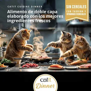 Cuisine Dinner Multipack Kip Kattenvoer 12x75g von Catit – Produktfoto 6 von 6