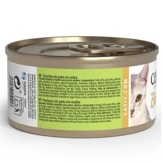 Cuisine Bouchées De Canard Nourriture Humide Pour Chats 75g de Catit – photo produit 2 sur 3