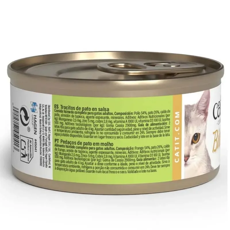 Cuisine Bouchées De Canard Nourriture Humide Pour Chats 75g de Catit – photo produit 2 sur 3