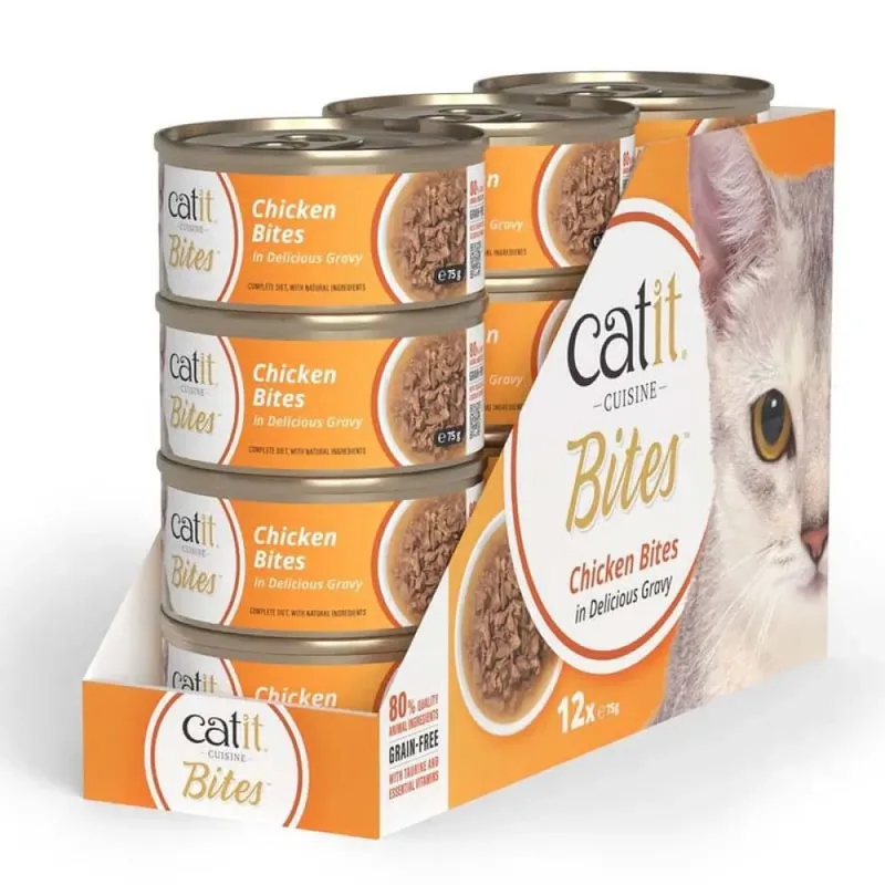 Cuisine Kipstukjes Natvoer Voor Katten 75g by Catit – product photo 3 of 3