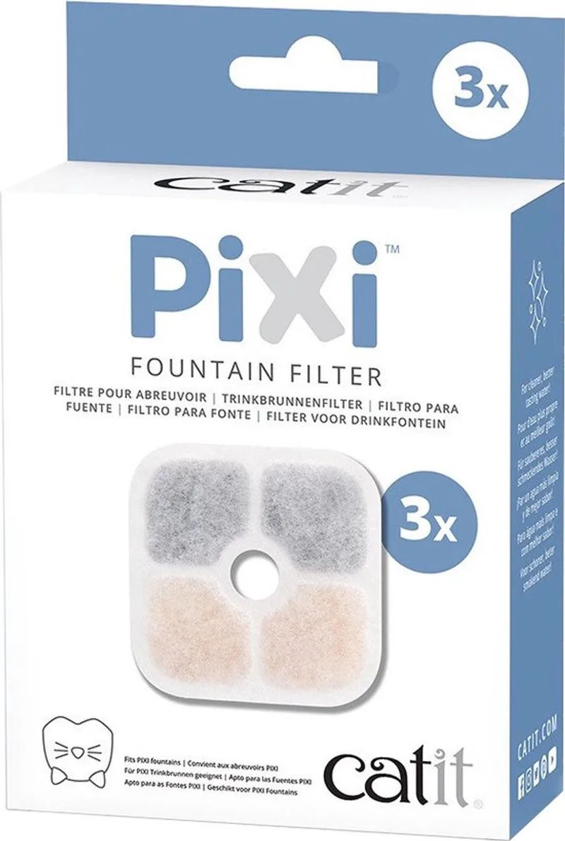 Drinkfontein Filters - Kat - Pixi Vervangfilter - 3 stuks by Catit in <> – product photo 1 of 4