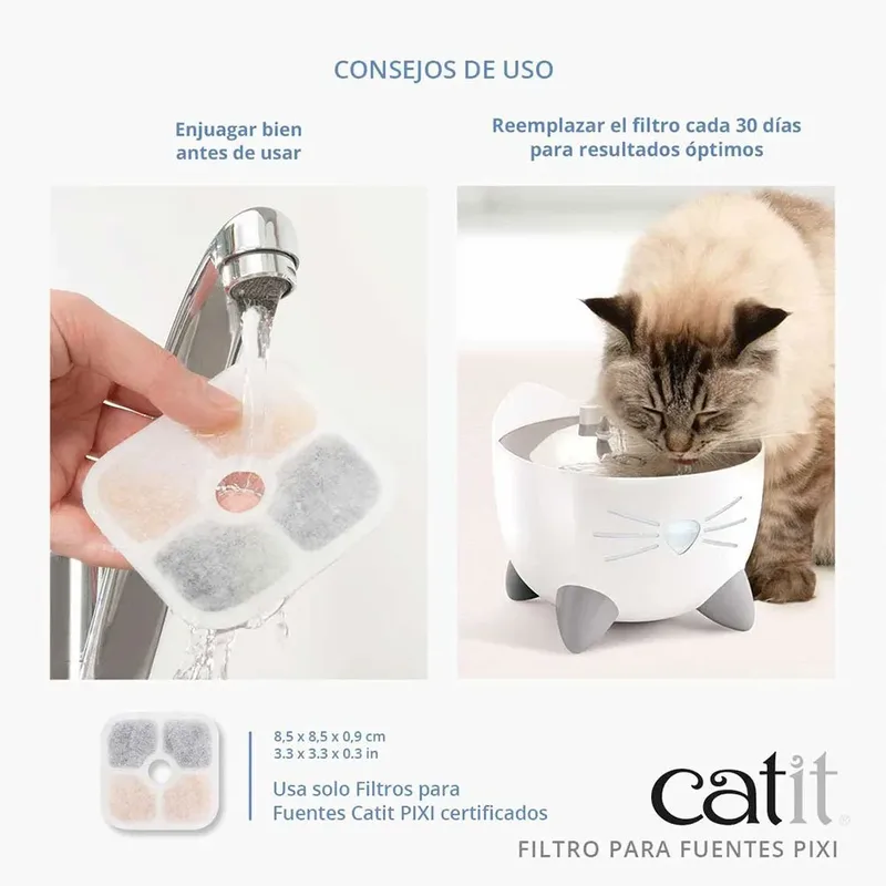 Drinkfontein Filters - Kat - Pixi Vervangfilter - 3 stuks by Catit in <> – product photo 4 of 4