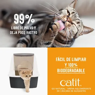 Erwtenschil Klontvormende Kattenbakvulling, Vanille & Lavendel Vanille von Catit – Produktfoto 6 von 6