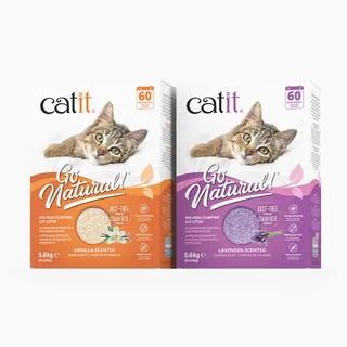 Erwtenschil Klontvormende Kattenbakvulling, Vanille & Lavendel Vanille von Catit – Produktfoto 2 von 6