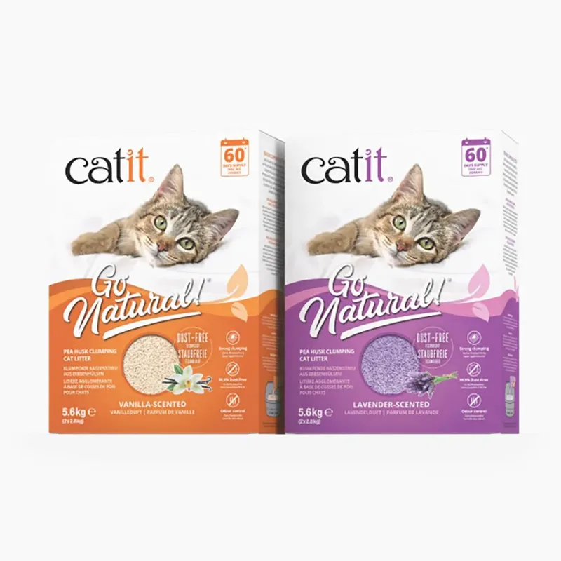 Erwtenschil Klontvormende Kattenbakvulling, Vanille & Lavendel Vanille von Catit – Produktfoto 2 von 6