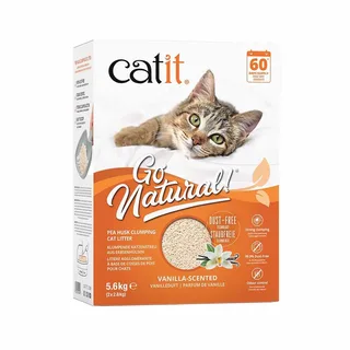 Erwtenschil Klontvormende Kattenbakvulling, Vanille & Lavendel Vanille von Catit – Produktfoto 1 von 6