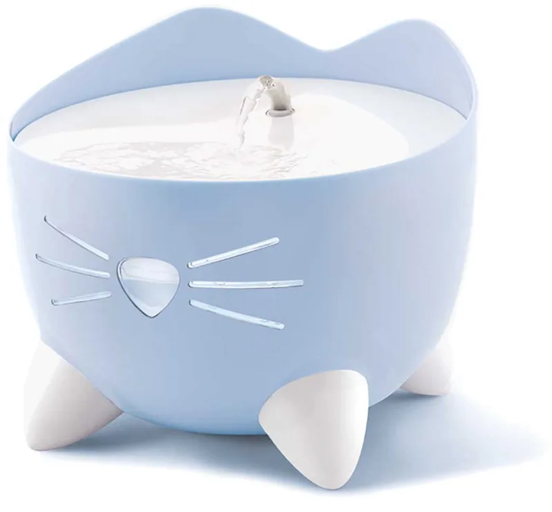 Pixi Drinkfontein Katten - 2 L - Waterfontein von Catit in Blau – Produktfoto