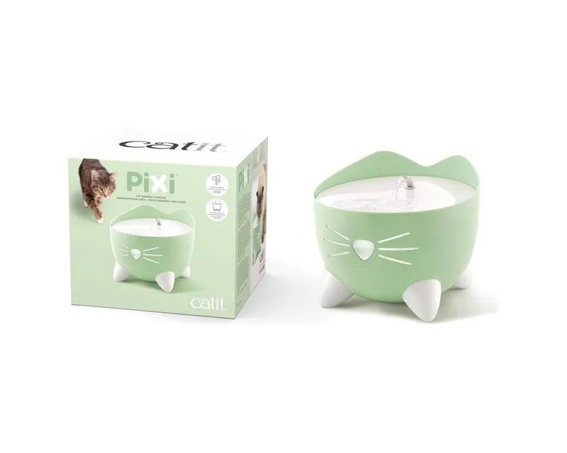 Pixi Drinkfontein Katten - 2 L - Waterfontein by Catit in Green – product photo 2 of 5