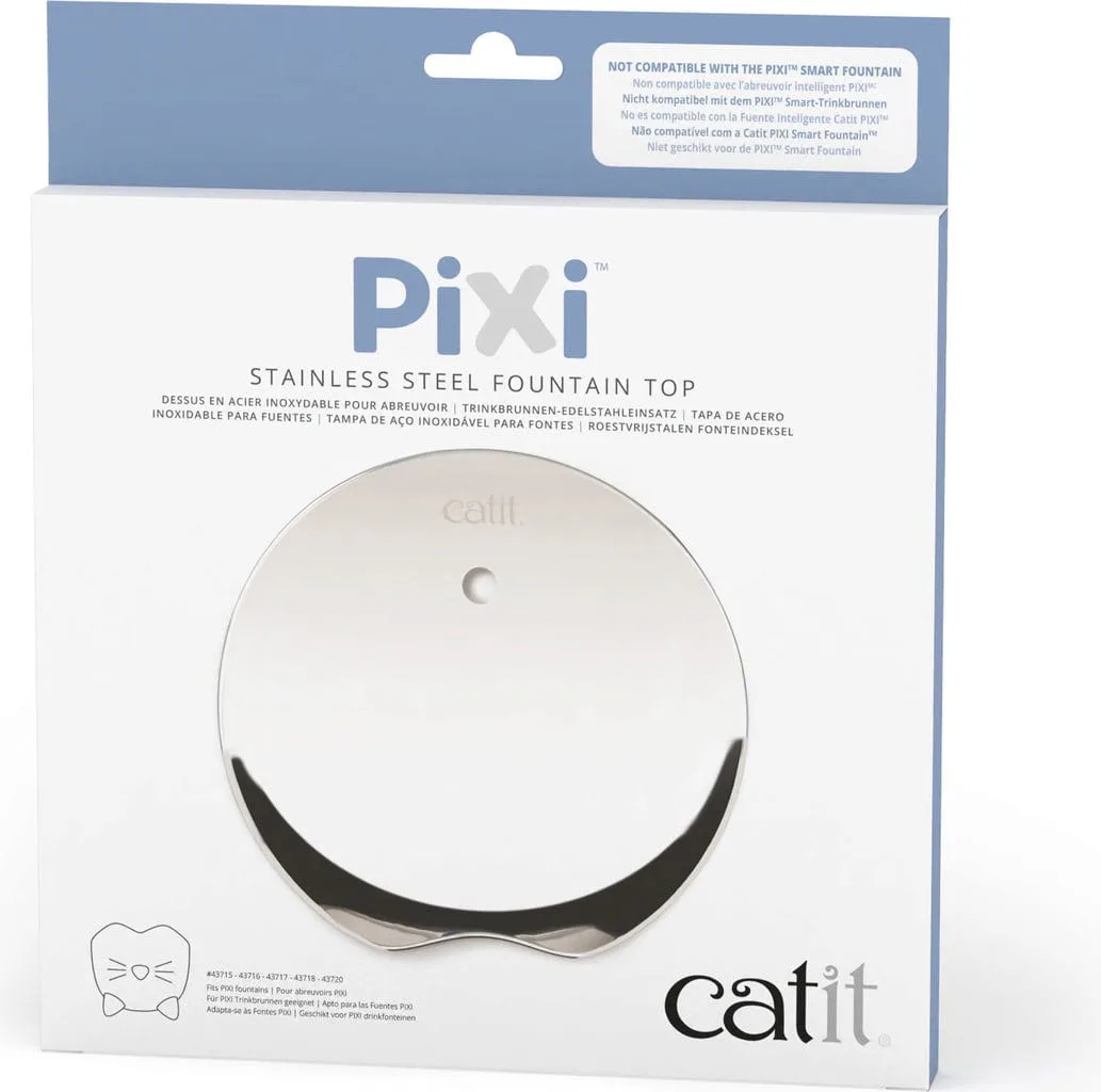 Couvercle Pixi Pour Fontaines Acier Inoxydable de Catit – photo produit