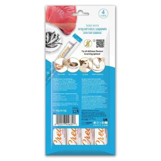 Romige Tonijn En Sardine Kattensnack 4x10g fra Catit – produktbillede 2 af 2