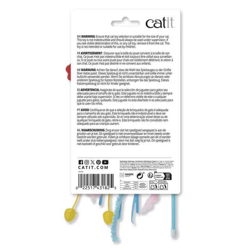 Jouet Pour Chat Sea Animal 3 Pièces de Catit – photo produit 3 sur 3