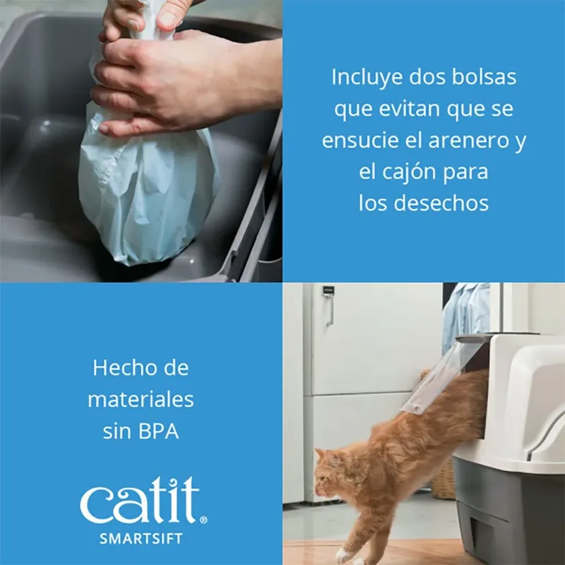 Smartsift Zelfreinigende Kattenbak fra Catit – produktbillede 4 af 5